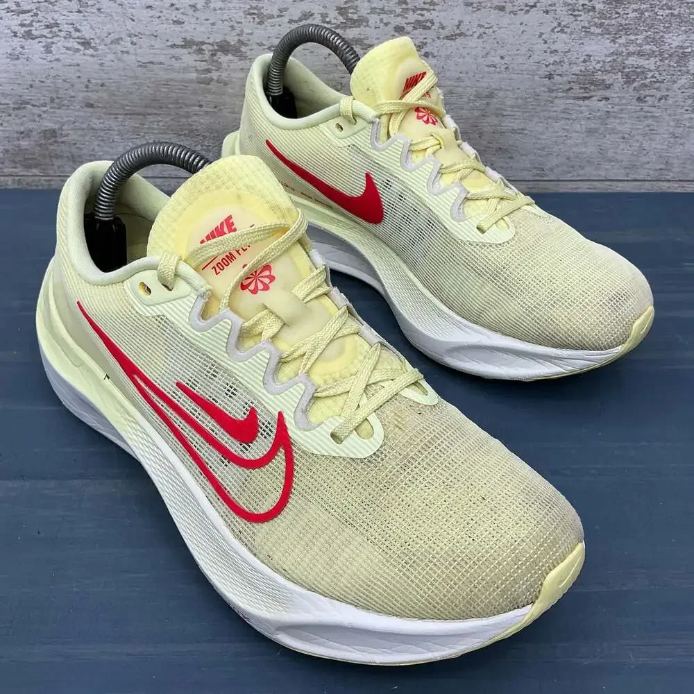 Nike Zoom Fly 5 Women's Road Running Shoes Citron Tint Light Crimson US 9.5 DM89
